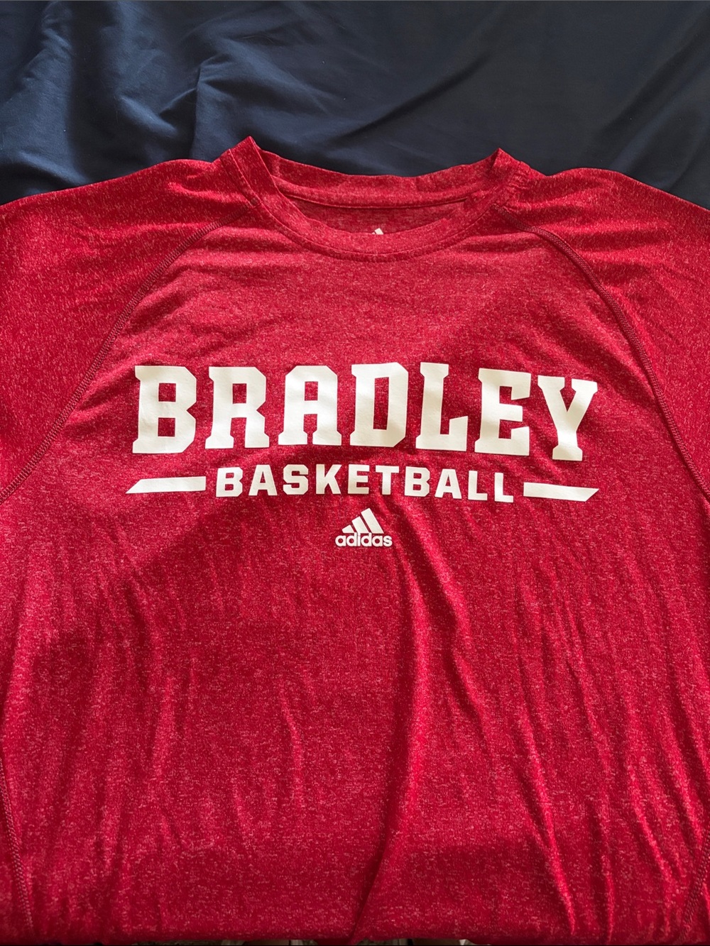 adidas Red Bradley Basketball Men’s Tee